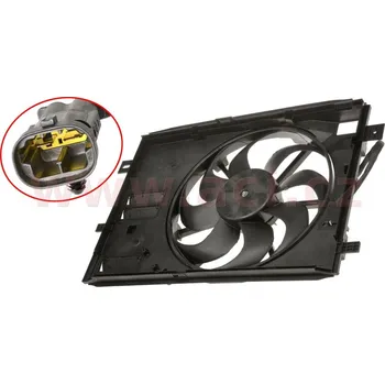 Chladič motoru Větrák, chlazení motoru VAN WEZEL 0979746