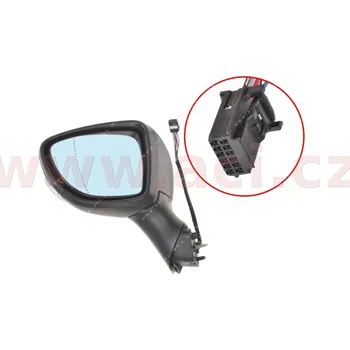 Auto zrcátko Vnější zpětné zrcátko VAN WEZEL 4373807