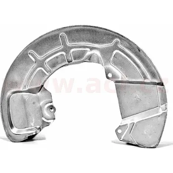 Brzdový kotouč Ochranný plech proti rozstřikování, brzdový kotouč VAN WEZEL 5930372