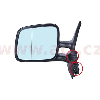 Auto zrcátko Vnější zpětné zrcátko VAN WEZEL 5874817