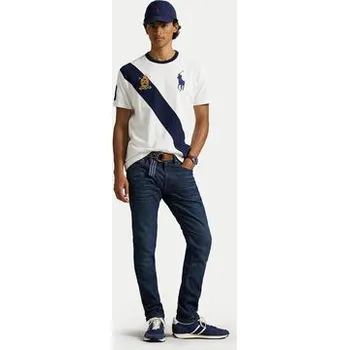 Pánské tričko Polo Ralph Lauren T-Shirt 710981767004 Bílá Regular Fit XXL