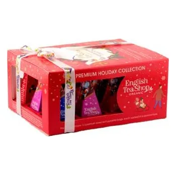 Čaj ENGLISH TEA Shop Bio Vánoční čaj - Červená kolekce, 12 pyramidek