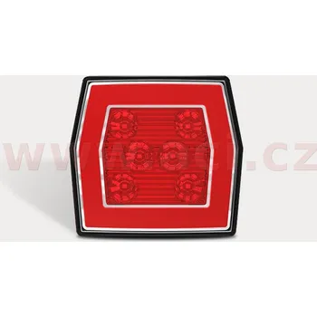 Osvětlení automobilu zadní mlhovka LED čtverec 100x93 mm kabel 1 m