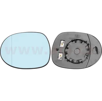 Autodíl Sklo do zrcátka, vnější zrcátko VAN WEZEL 2580837