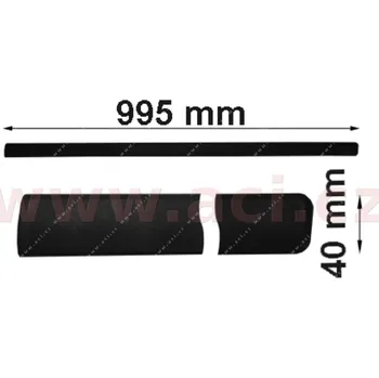 Lišta karosérie Ozdobná / ochranná lišta, dveře VAN WEZEL 3781404