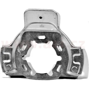 Brzdový kotouč Ochranný plech proti rozstřikování, brzdový kotouč VAN WEZEL 3742371