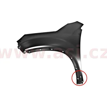 Blatník karosérie Blatník VAN WEZEL 8387657