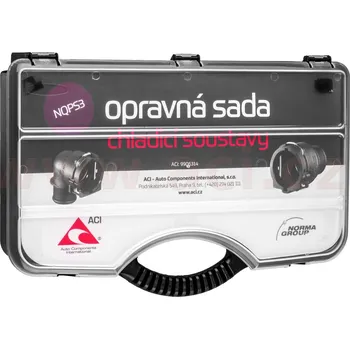 Nářadí pro automobil opravná sada chladicí soustavy - rychlospojky (20 ks) NORMA NQPS3 - výroba Německo