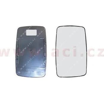 Auto zrcátko sklo zp. zrcátka s plast. držákem (pro originální zrcátko) P