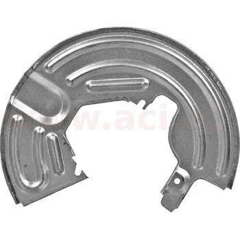 Brzdový kotouč prachový štít předního brzdového kotouče (man. převod.) L