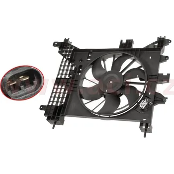 Motor automobilu Větrák, chlazení motoru VAN WEZEL 1555748