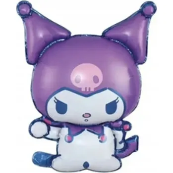 Balónek Foliový balónek Kuromi (62 cm*49 Cm)
