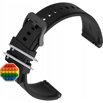 Pouzdro na mobilní telefon Řemínek Řemínek Silikonový Spona Barva pro Pacific Black PC00124