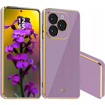 Pouzdro na mobilní telefon Zadní Kryt RCBR pro Infinix Smart 8 4G / Hot 40i GLAMOUR COLOR CASE fialový