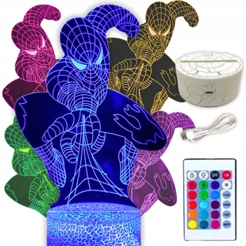 Lampička Noční lampa Creative vícebarevná