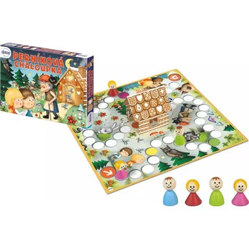 Desková hra Detoa Perníková chaloupka společenská hra v krabici 33,5x23x3,5cm