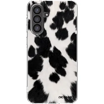 Pouzdro na mobilní telefon Picasee silikonový průhledný obal pro Samsung Galaxy A36 5G - Black Moo