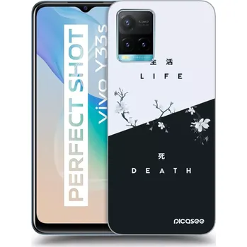 Pouzdro na mobilní telefon Picasee silikonový černý obal pro Vivo Y33s - Živý - Mrtvý