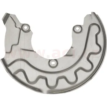 Brzdový kotouč Ochranný plech proti rozstřikování, brzdový kotouč VAN WEZEL 5814372