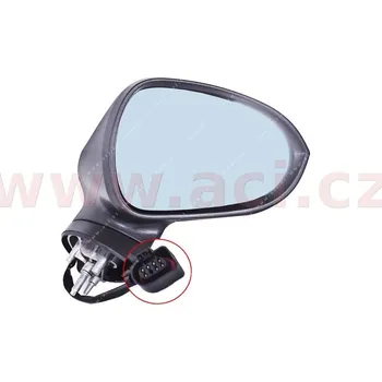 Auto zrcátko Vnější zpětné zrcátko VAN WEZEL 4940808