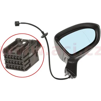 Auto zrcátko Vnější zpětné zrcátko VAN WEZEL 3810808