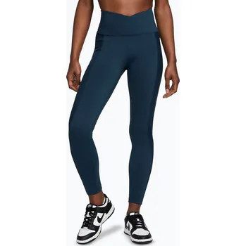 Dámské legíny Dámské legíny Nike One Wrap High-Waist 7/8 Armory Navy