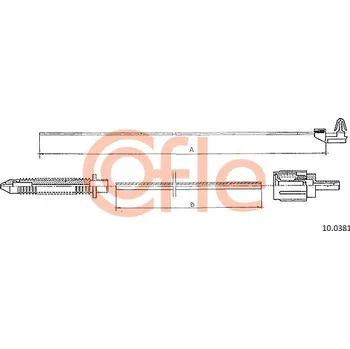 Plynové lanko COFLE Lanko plynu 100381