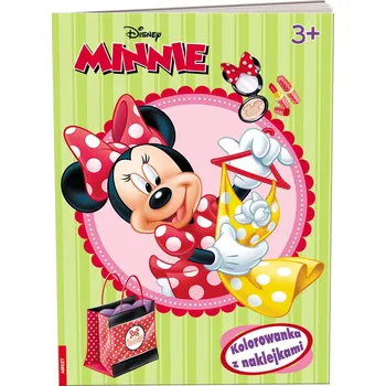 omalovánky Disney Minnie Mouse omalovánky se samolepkami