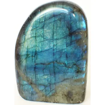 Přírodní kámen Labradorit z Madagaskaru 108x83mm