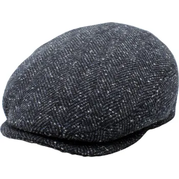 Čepice Fiebig - Headwear since 1903 Pánská modrá zimní bekovka Fiebig s klapkami na uši Velikost: 56 cm