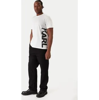 Pánské oblečení KARL LAGERFELD T-Shirt A2M46038 Bílá Regular Fit S