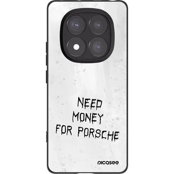 Pouzdro na mobilní telefon Picasee silikonový černý obal pro Xiaomi Redmi Note 14 Pro 5G - White Fuel