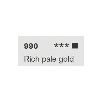 Vodová barva Akryl Lascaux Studio 85ml – 990 Rich pale gold