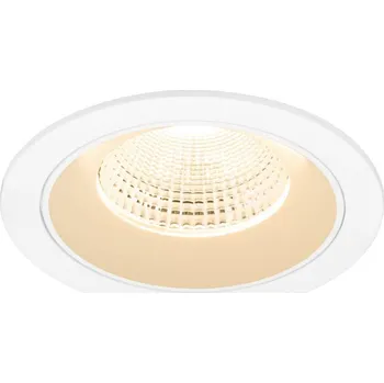 BIG WHITE (SLV) NUMINOS L Stropní vestavné svítidlo, 2700 K, 55°, IP20, kulaté, bílé 1009772