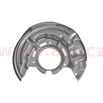 Brzdový kotouč Ochranný plech proti rozstřikování, brzdový kotouč VAN WEZEL 5304372