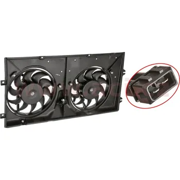 Motor automobilu Větrák, chlazení motoru VAN WEZEL 5874748