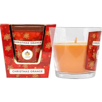 ARÔME Svíčka 120 g, ve skle, Vánoční pomeranč