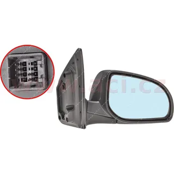 Auto zrcátko Vnější zpětné zrcátko VAN WEZEL 8238808