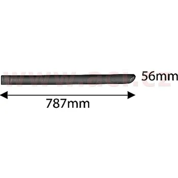 Auto-moto Ozdobná / ochranná lišta, dveře VAN WEZEL 4040405