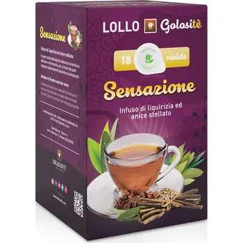 Lollo Caffé Lollo Caffe E.S.E. pody Sensazione lékořice a badyán 18ks