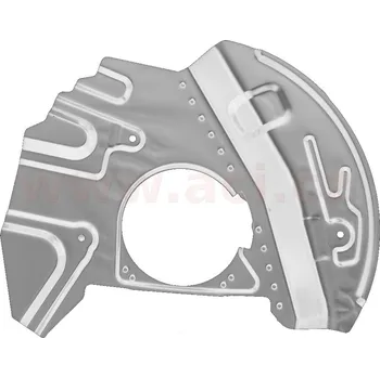 Brzdový kotouč Ochranný plech proti rozstřikování, brzdový kotouč VAN WEZEL 0685372