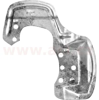 Brzdový kotouč Ochranný plech proti rozstřikování, brzdový kotouč VAN WEZEL 3778371