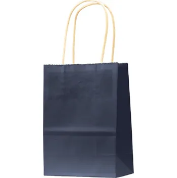Dárková taška ARÔME HOME Dárková taška 11x6x15 cm, kraftový papír, tmavě modrá