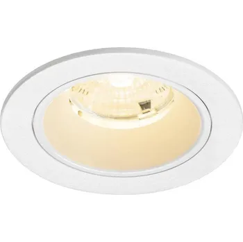 BIG WHITE (SLV) NUMINOS S Stropní vestavné svítidlo, 3000 K, 55°, IP20, kulaté, bílé 1009467