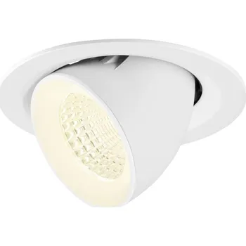 BIG WHITE (SLV) NUMINOS GIMBLE M Stropní vestavné svítidlo, 4000 K, 55°, bílé 1009593