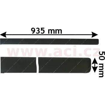 Lišta karosérie Ozdobná / ochranná lišta, dveře VAN WEZEL 1709423