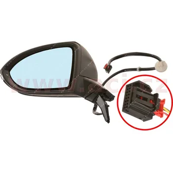 Auto zrcátko Vnější zpětné zrcátko VAN WEZEL 5766805