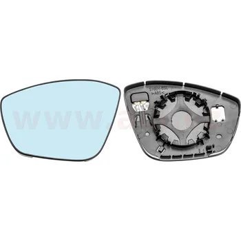 Auto-moto Sklo do zrcátka, vnější zrcátko VAN WEZEL 4043837