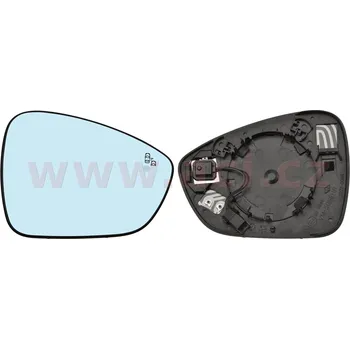 Autosklo Sklo do zrcátka, vnější zrcátko VAN WEZEL 0979838