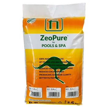 Bazénová filtrace Filtrilo Australský filtrační zeolit ZeoPure 0,5-1,2mm Balení: 1 Kg